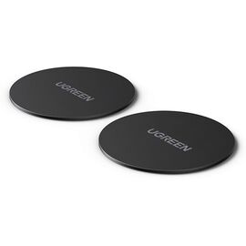  Магнитная пластина UGREEN LP123 50869 Rectangular Metal Plate for Magnetic Phone Stand 2 Pack Black 