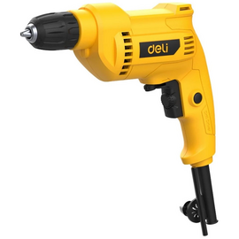  Дрель сетевая Deli DL-DZ10-E2 500Вт, 0-3300об/мин, быстрозажимной патрон 10мм, картон 