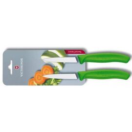  Набор ножей кухонных Victorinox Swiss Classic (6.7606.L114B) компл.:2шт салатовый блистер 
