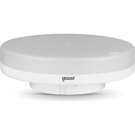  Лампа Gauss GX53 (108408108-D) светодиодная 8Вт цок. GX53 таблетка 220B 3000K св.свеч.бел.теп. (упак. 1шт) 