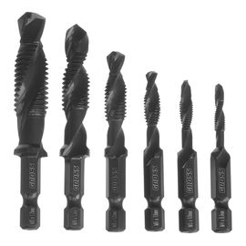  Набор сверл-метчиков GROSS 76782 М4-М12, Co5 