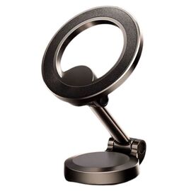  Автомобильный держатель JMARY MH-79, магнитный, на приборную панель, серый металлик 