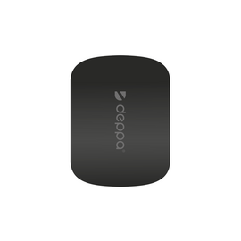  Пластина для магнитных держателей, черный, Deppa 