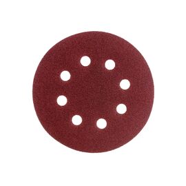 Круги абразивные Сибртех 738057 на ворсовой подложке под липучку, перфорированные, P 100, 125 мм, 5 шт. 