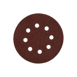  Круги абразивные Matrix 73804 на ворсовой подложке под липучку, перфорированные, P 80, 125 мм, 5 шт. 