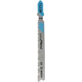  Пилка для лобзика Bosch T121BF 2.608.636.702 Speed for Metal 5шт 