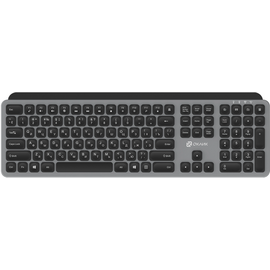  Клавиатура OKLICK K859W серый/черный 