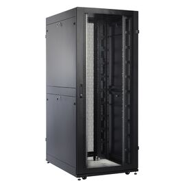  Шкаф серверный ЦМО ШТК-СП-42.8.10-48АА-9005 напольный 42U 800x930мм пер.дв.перфор. черный 
