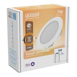  Умный светильник Gauss IoT Smart Home потолоч. (2010122) белый 