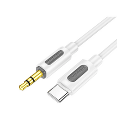  Кабель BOROFONE BL20 True sound silicone digital audio conversion cable Type-c White 