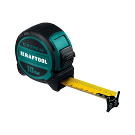  Рулетка KRAFTOOL Extrem (34127-10) со сверх широким полотном 10 мх32 мм 