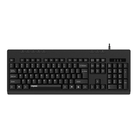  Клавиатура проводная RAPOO NK2400 черный 