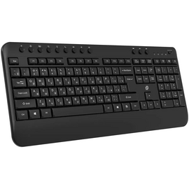  Клавиатура OKLICK K257W черный 