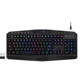  Клавиатура беспроводная REDRAGON Harpe Wireless,черная,мембран. (73167) 