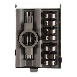  Набор плашекThorvik D-Combo 52885 круглых ручных М3-М12, HSS, 8 предметов MDS8 