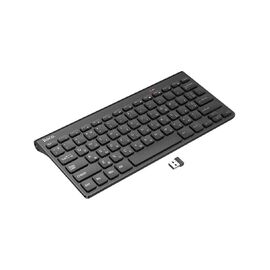  Клавиатура HOCO GM70 Dragon 2.4G wireless mini keyboard cyrillic version Black 