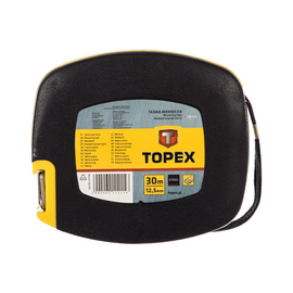  Лента измерительная  стальная, крючок TOPEX  28C413 