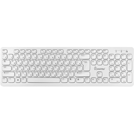  Клавиатура беспроводная Smartbuy One 252 SBK-252AG-W белая 
