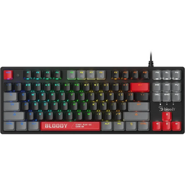  Клавиатура A4Tech S310N механическая черный/красный USB Multimedia for gamer 