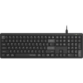  Клавиатура A4Tech FX55 черный USB slim Multimedia кабель 1.5м 