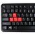  Клавиатура Nakatomi Navigator KN-02U (black/red) 