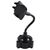  Универсальный автомобильный держатель для смартфона с гибкой штангой, модель HOL-14 (крепление в подстаканник), черный 