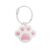  Брелок для ключей trinket 38 Лапка/ украшение на рюкзак, сумку/ белый 