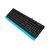  Клавиатура A4Tech Fstyler FK10 черный/синий USB Multimedia 