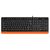  Клавиатура A4Tech Fstyler FKS10 черный/оранжевый 