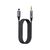  Кабель AUX Jack 3,5mm - Lightning Foneng BM31, 1M (Metal Gray) 