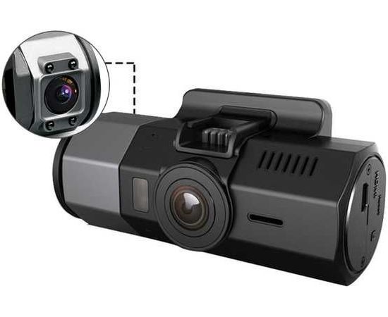  Видеорегистратор TrendVision Twins черный 1.8Mpix 1080x1920 1080p 1080гр. GPS NTK96660 
