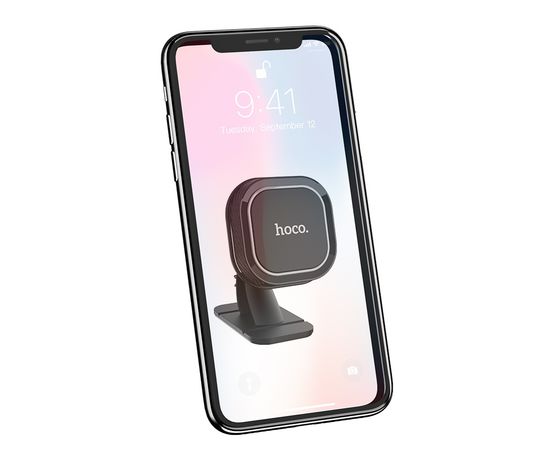  Автомобильный держатель HOCO CA53 Intelligent dashboardt (чёрно-серый) 