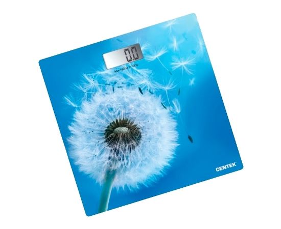  Весы напольные Centek CT-2421 Flower электронные 180кг, 0,1кг, LCD 45x28, размер 26х26см 