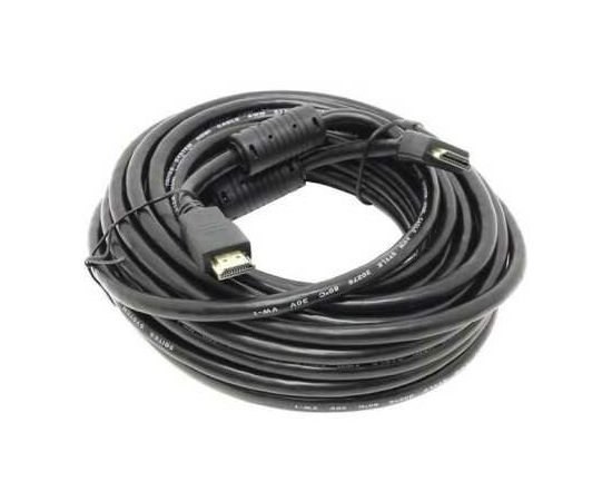  Кабель 5bites APC-014-100 HDMI M/HDMI M V1.4b, высокоскоростной, ethernet+3D, зол.разъемы, ферр.кольца, 10м. 
