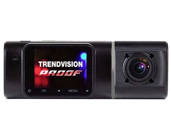  Видеорегистратор TrendVision Proof PRO GPS черный 2Mpix 1080x1920 1080p 170гр. GPS JL5701 