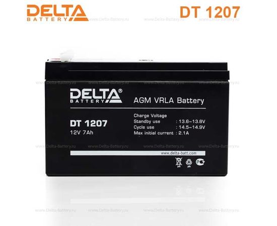  Батарея для ИБП Delta DT 1207 12В 7Ач 