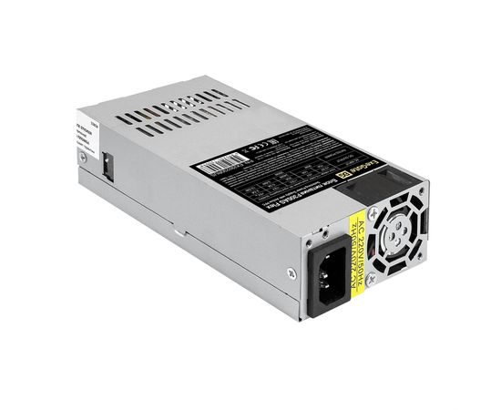  Блок питания ExeGate F300AS EX292230RUS 300W (Flex ATX, for ITX case, APFC, КПД 80% (80 PLUS), 4cm fan, 24pin, 4+4pin, 3xSATA, 2xIDE) 