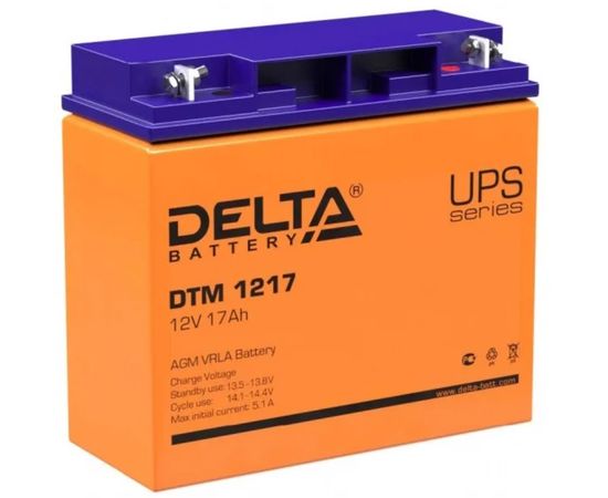  Батарея для ИБП Delta DTM 1217 12В 17Ач 