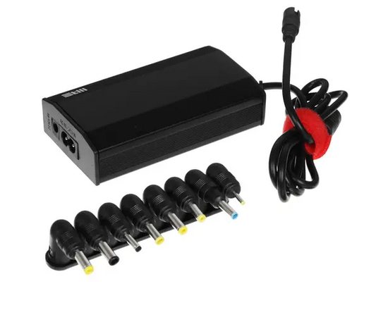  Универсальный адаптер для ноутбуков STM DLU90 NB Dual 90W, EU AC power cord Car Cigaratte Plug, USB(2.1A) 