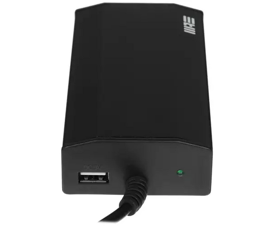  Универсальный адаптер для ноутбуков STM DLU90 NB Dual 90W, EU AC power cord Car Cigaratte Plug, USB(2.1A) 