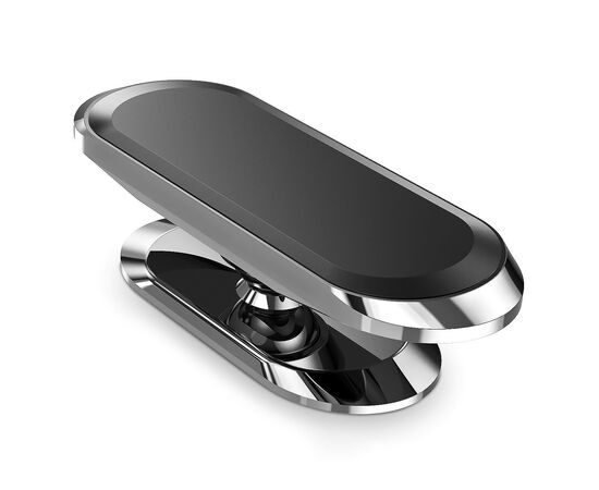  Держатель автомобильный 07 клейкая основа silver магнитный (133486) 