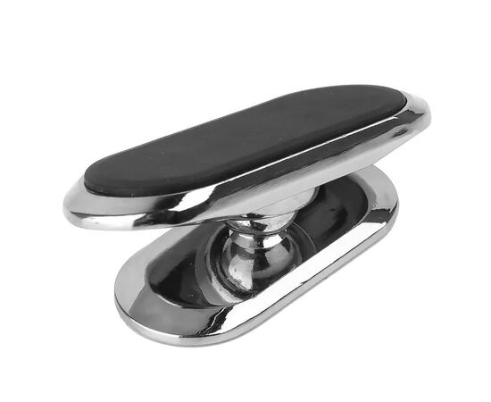  Держатель автомобильный 07 клейкая основа silver магнитный (133486) 