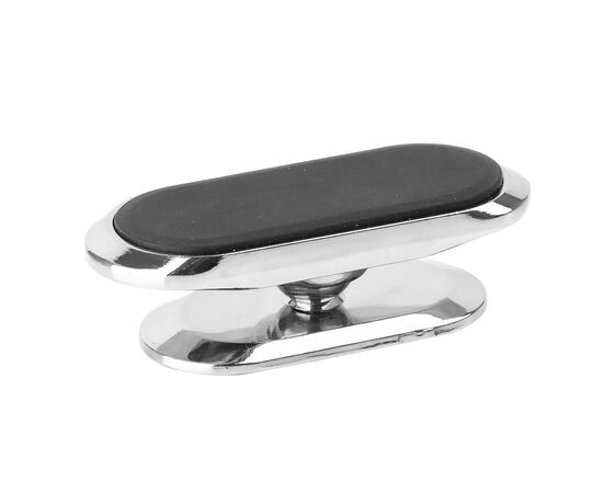  Держатель автомобильный 07 клейкая основа silver магнитный (133486) 