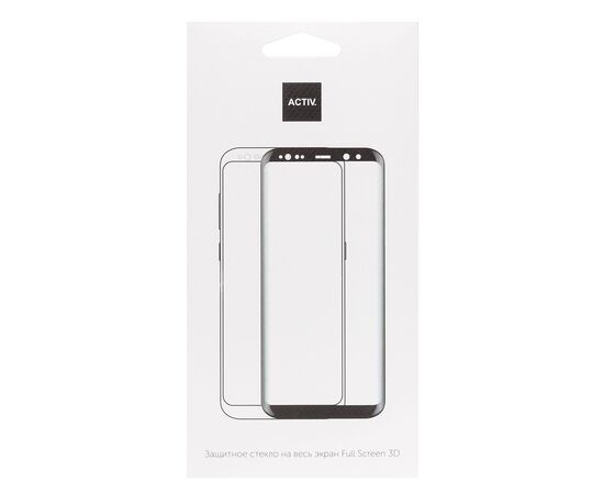  Защитное стекло Full Screen Activ Clean Line 3D для "Samsung SM-M236 Galaxy M23 5G" (black)(206280) 