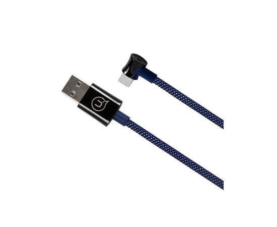  Дата-Кабель USAMS-U13 USB - Type-C, Smart Power-off, синий (SJ341USB03) 