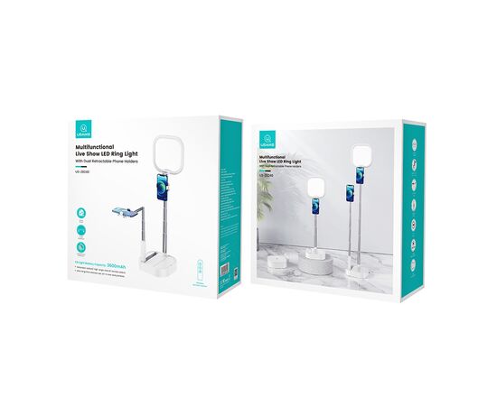  Держатель Usams US-ZB240 для смартфона, телескопический, белый (ZB24001) 