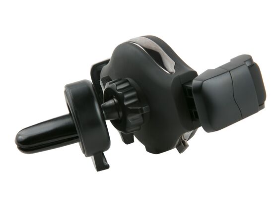  Универсальный автомобильный держатель с БЗУ, модель HOL-06, цвет черный 
