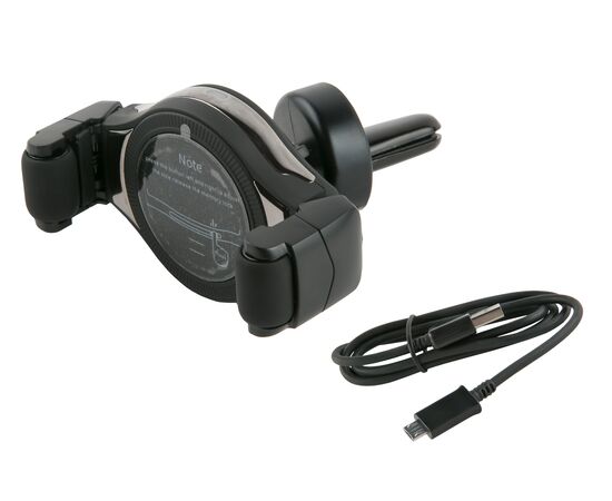  Универсальный автомобильный держатель с БЗУ, модель HOL-06, цвет черный 