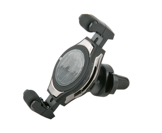  Универсальный автомобильный держатель с БЗУ, модель HOL-06, цвет черный 