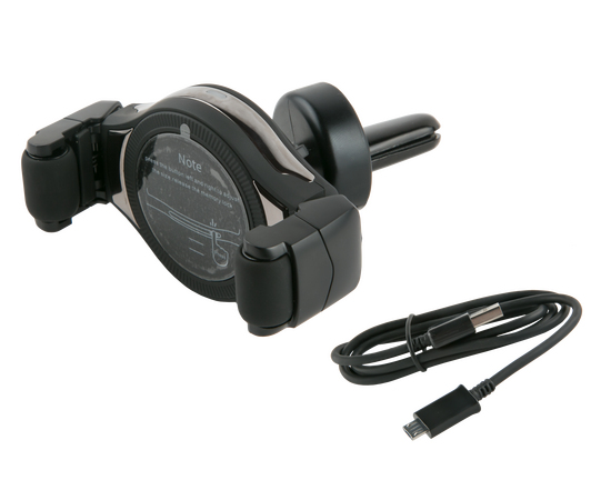  Универсальный автомобильный держатель с БЗУ, модель HOL-06, цвет черный 